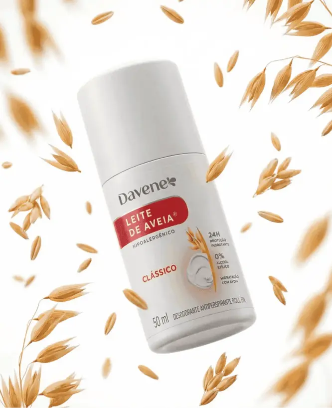 Camada sensorial dos desodorantes roll-on é destacada nessa nova fase
